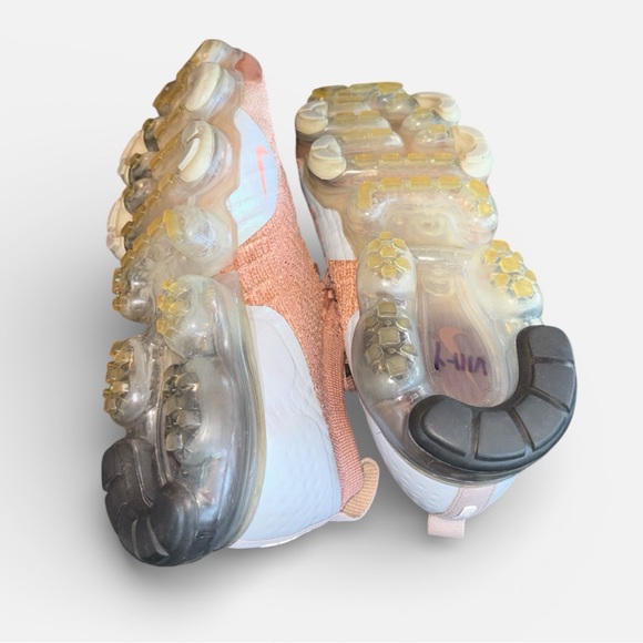 Nike Air VaporMax Flyknit 2 'Rose Gold' 942843-602 Size 7 EUC - Picture 16 of 16